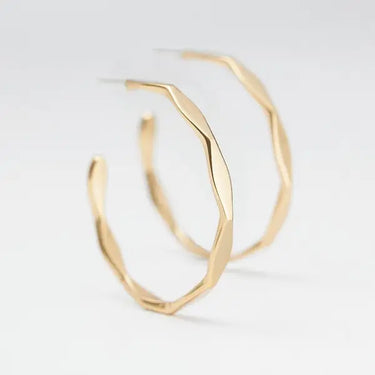 Linnea Gold Plated Hoops
