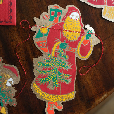 Handmade Saint Nicholas Sewn Garland
