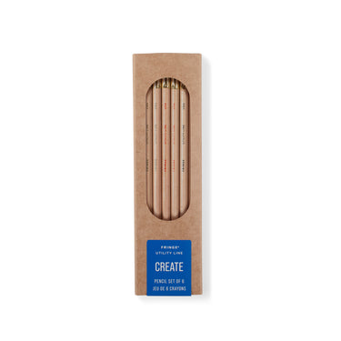 Utility Wood Pencil Set of 6