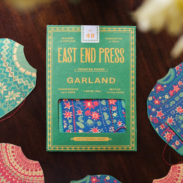 Handmade Christmas Sweaters Sewn Garland