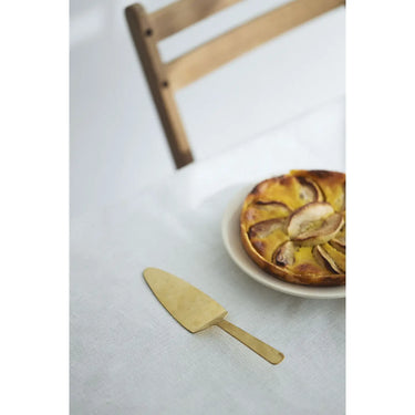 Brass Cake Server