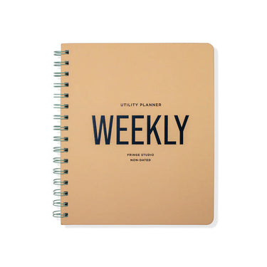 Weekly Non-Dated Planner