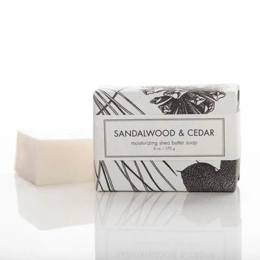 Sandalwood & Cedar Shea Butter Bath Bar