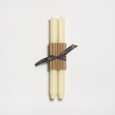 Fluted Church Tapers (set of 2)