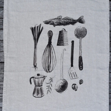 French Linen Tea Towel