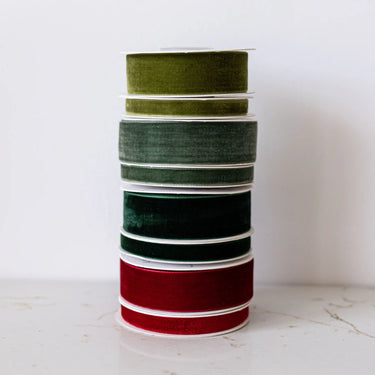Velvet Holiday Ribbon