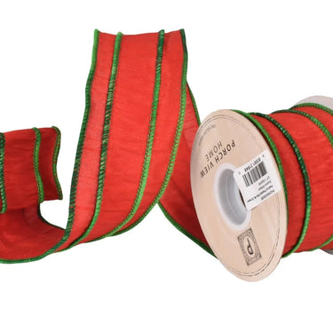 Festive Pleated Dupioni Ribbon