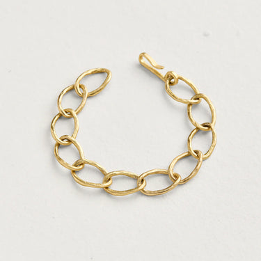 Weathered Brass Chain Bracelet