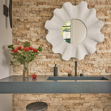 Scallop Mirror