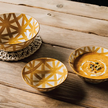 Porcelain Patterned Bowl Collection
