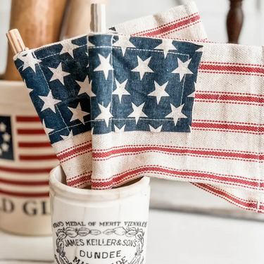 Mini Fabric Americana Flag
