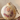 Happy Santa Metal Ball Ornament 4"