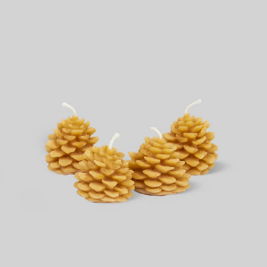Wee Pine Cone Candle