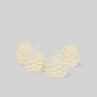 Wee Pine Cone Candle