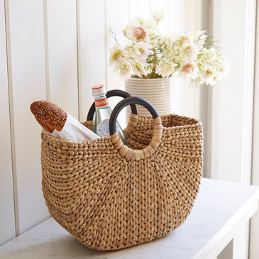 Demilune Basket Tote