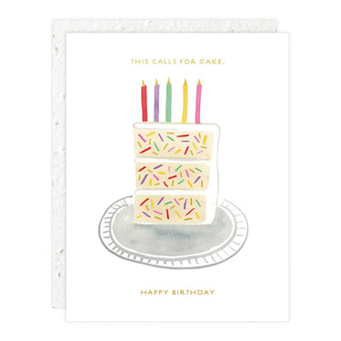 Birthday Slice Birthday Card