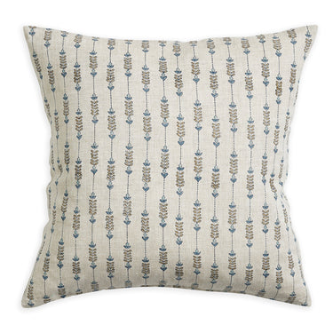 Geneva Azure Linen Pillow