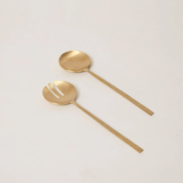 Wabi Brass Serving Set