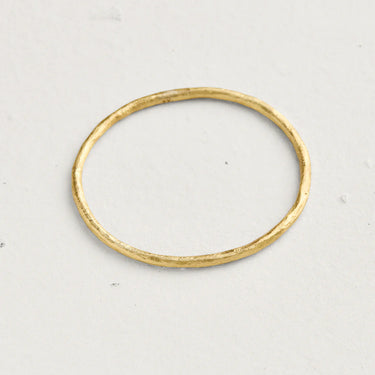 Thick Weathered Brass Oval Bangle Bracelet